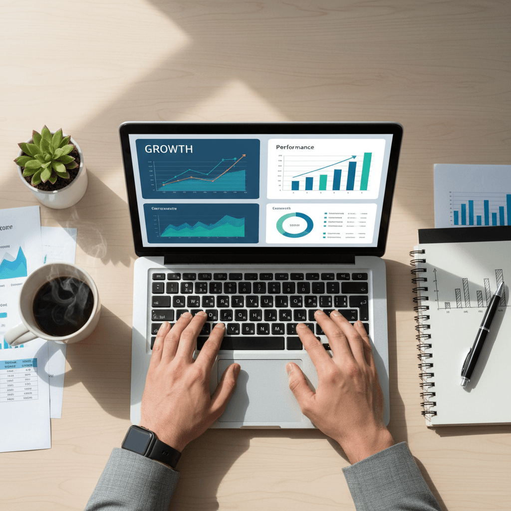 Agent scaling their business with AI-powered growth tools